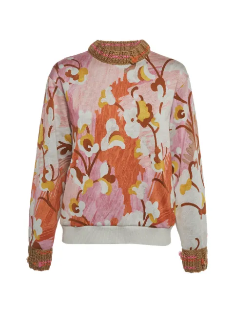Prada Pre-Owned 2017 printed sweatshirt Pink 1387125