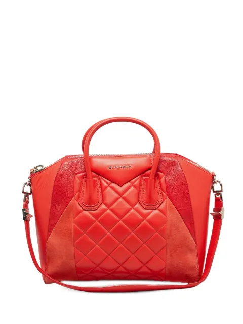 Givenchy Pre-Owned Antigona quilted tote bag Red 1387586