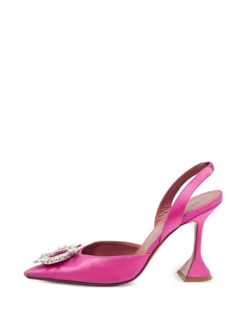 Amina Muaddi Begum martini-heel pumps Pink 1387987