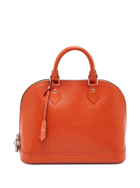 Louis Vuitton Pre-Owned 2017 PM Alma Epi leather handbag Orange 1387020