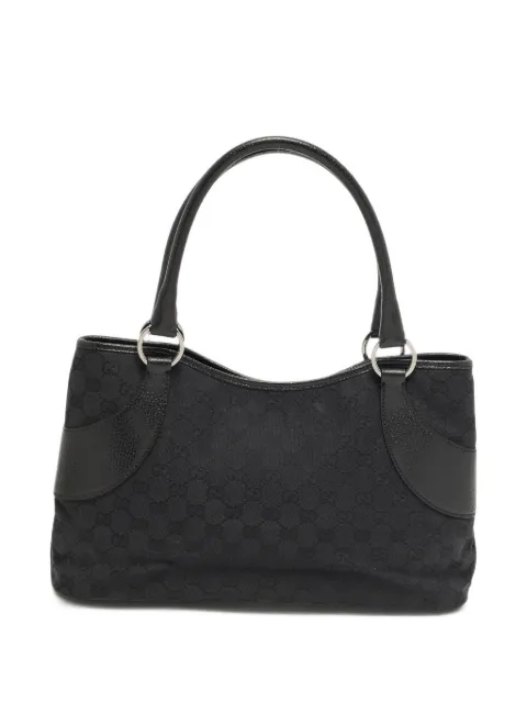Gucci Pre-Owned GG canvas tote bag Black 1381457