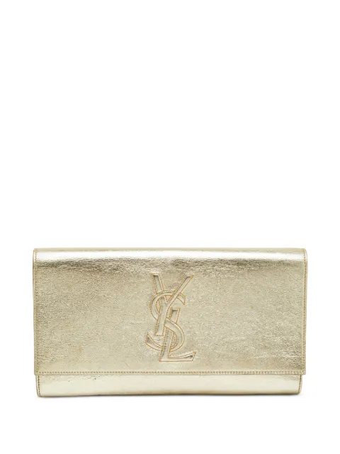 Saint Laurent Pre-Owned Belle De Jour clutch bag Gold 1369431