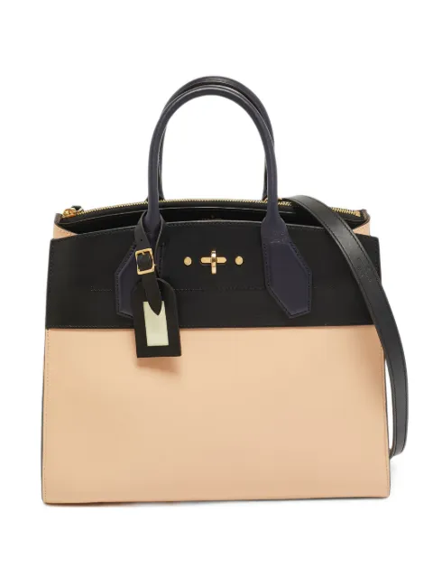 Louis Vuitton Pre-Owned 2015 MM City Steamer tote bag Neutrals 1343772