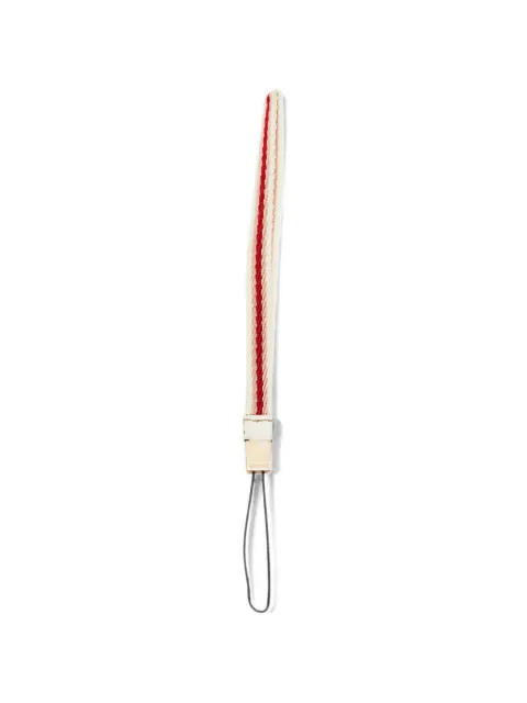 Gucci Pre-Owned striped canvas phone strap Neutrals 1280733