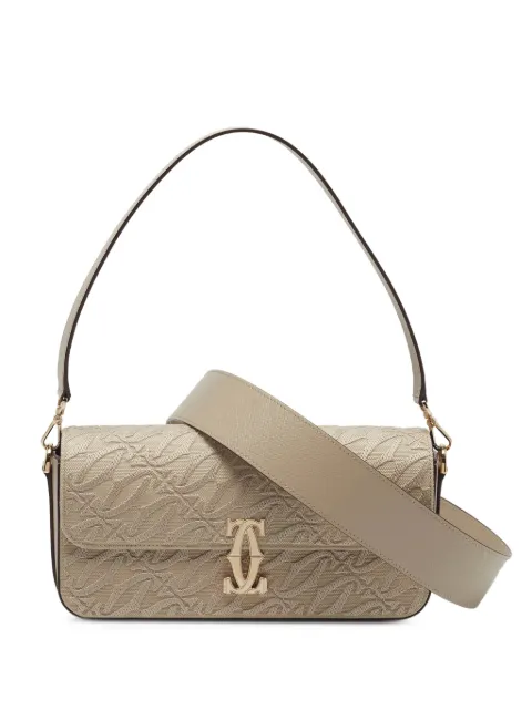 Cartier C De Cartier monogram shoulder bag Neutrals 1400698