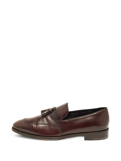 Ferragamo Pre-Owned Tassel Penny Loafer Brown 1400437