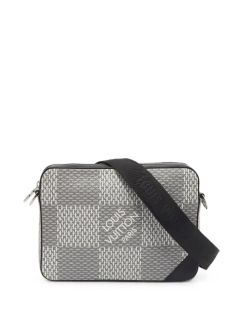 Louis Vuitton Pre-Owned Trio Damier Graphite 3D messenger bag Grey 1402568