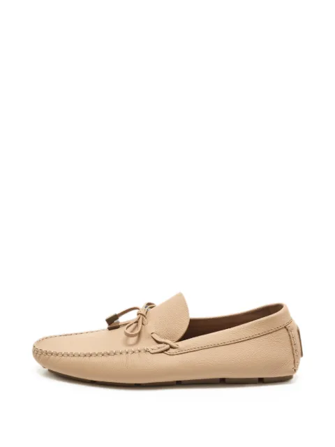 Louis Vuitton Pre-Owned Monte Carlo leather loafers Neutrals 1397654