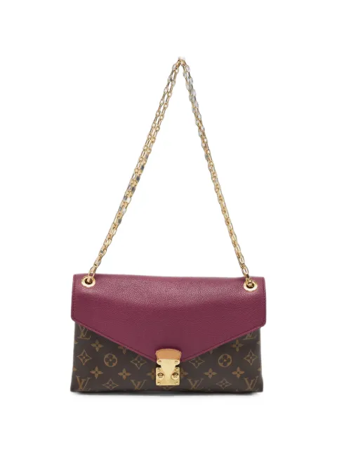 Louis Vuitton Pre-Owned 2014 Aurore Pallas Chain colour-block shoulder bag Brown 1397274