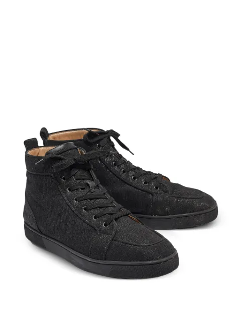 Christian Louboutin Pre-Owned Rantus Orlato high-top sneakers Black 1020024