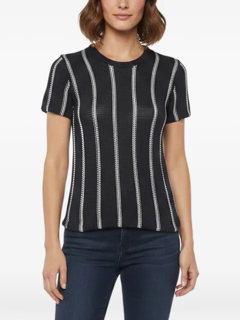 Theory striped knit top Black 1387827