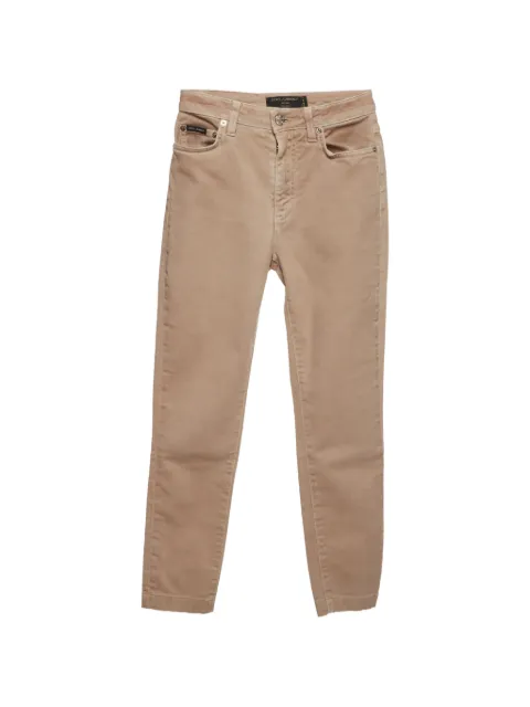 Dolce & Gabbana Pre-Owned Audrey skinny-fit jeans Neutrals 1387089