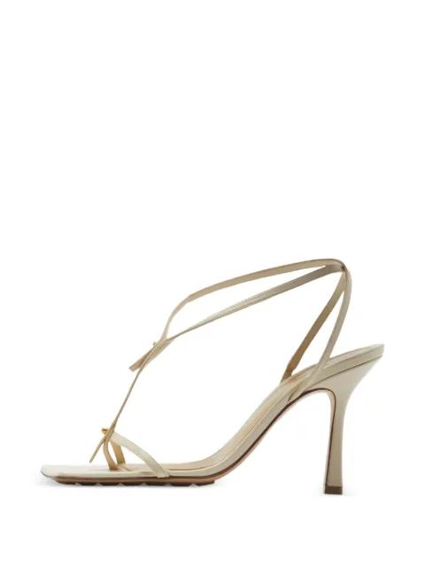 Bottega Veneta Pre-Owned Stretch T-strap sandals Neutrals 1404021