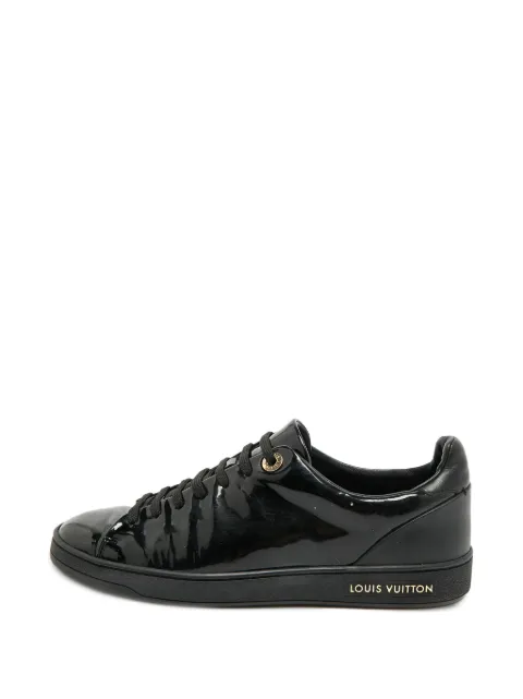Louis Vuitton Pre-Owned Frontrow low-top sneakers Black 1388533