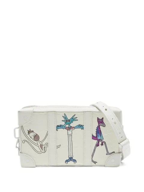 Louis Vuitton Pre-Owned 2020 Soft Trunk LV Friends leather wallet White 1400819