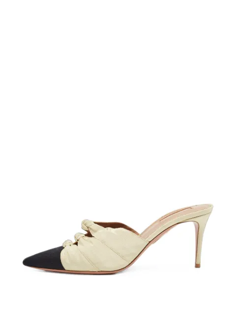 Aquazzura Mondaine knotted mules Neutrals 1399558