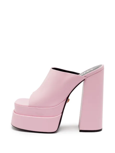 Versace Pre-Owned square-toe sandals Pink 1380522