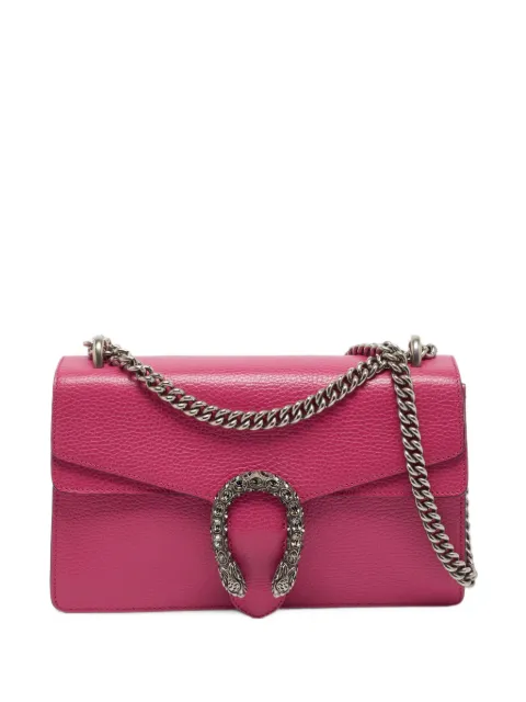 Gucci Pre-Owned medium Dionysus tiger-head shoulder bag Pink 1382963