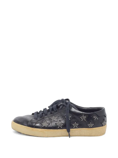 Saint Laurent Pre-Owned Court Classic sneakers Black 1395602