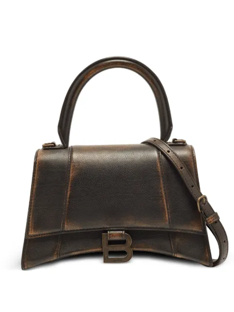 Balenciaga Pre-Owned small Hourglass top handle tote bag Brown 1392434