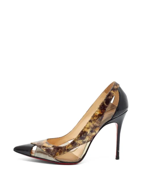 Christian Louboutin Pre-Owned Galata heeled pumps Brown 1403652