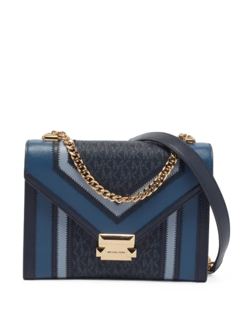 Michael Kors Vintage Whitney monogram shoulder bag Blue 1393917