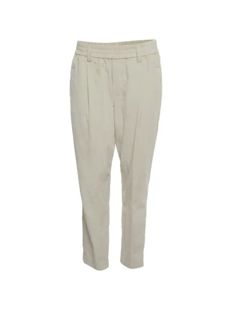 Brunello Cucinelli Vintage Monili corduroy trousers Neutrals 1394495