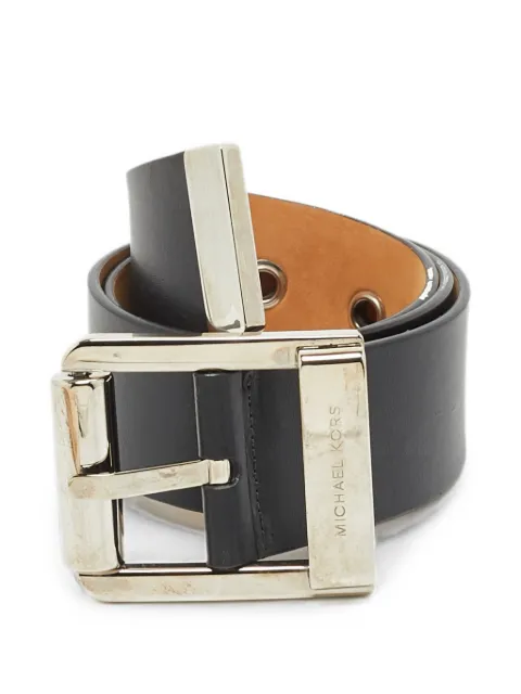 Michael Kors Vintage buckle wide belt Black 1398265