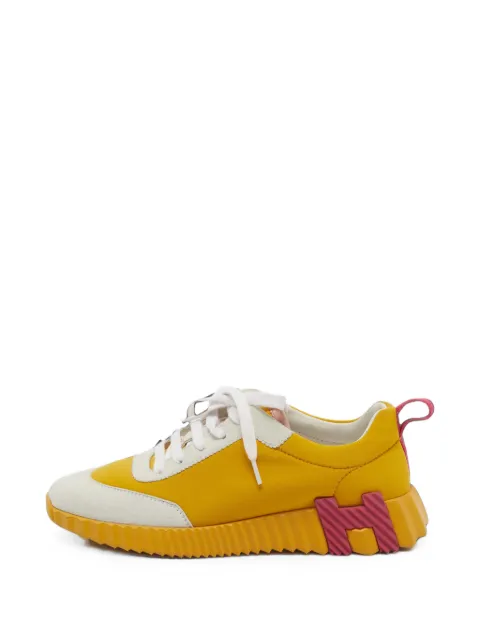 Hermès Pre-Owned Bouncing sneakers Yellow 1397796