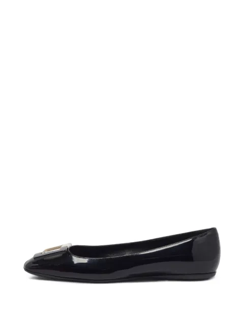 Roger Vivier Vintage Belle Vivier buckle ballet flats Black 1397937