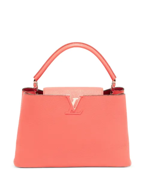 Louis Vuitton Pre-Owned 2015 MM Capucines leather tote bag Pink 1386373