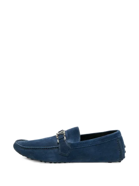 Louis Vuitton Pre-Owned Monte Carlo loafers Blue 1383969