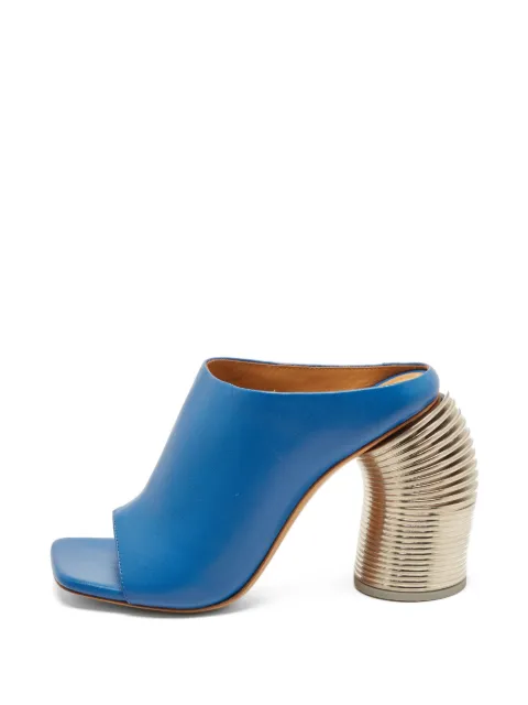 Off-White Pre-Owned Spring metallic sandals Blue 1387001
