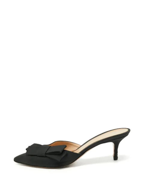 Gianvito Rossi Kyoto bow-detail mules Black 1387568