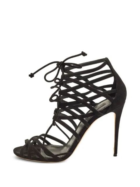 Dolce & Gabbana Pre-Owned lace-up sandals Black 1396008