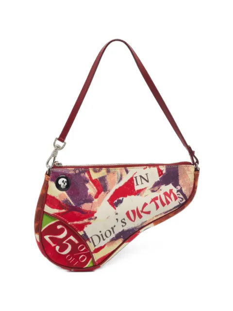 Christian Dior Pre-Owned 2003 Saddle Dior's Victim shoulder bag Red 1400712