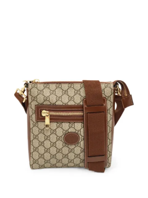Gucci Pre-Owned GG Supreme messenger bag Neutrals 1393704