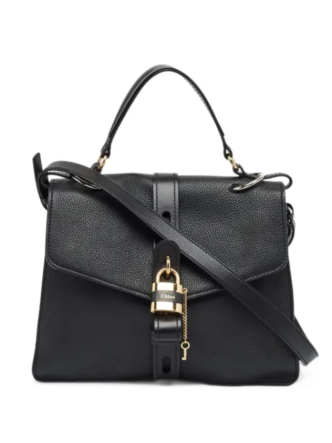 Chloé Pre-Owned large Aby Day tote bag Black 1383853