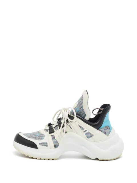 Louis Vuitton Pre-Owned LV Archlight panelled sneakers White 1382725