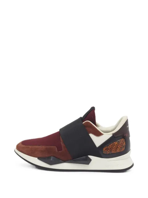 Givenchy Pre-Owned elastic-strap slip-on sneakers Red 1372516