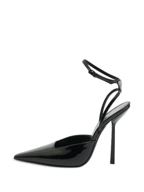 Saint Laurent Pre-Owned Anouk crystal-embellished pumps Black 1388882