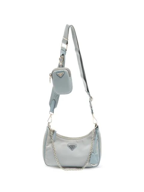 Prada Pre-Owned 2000s Re-Edition 2005 shoulder bag Blue 1394680