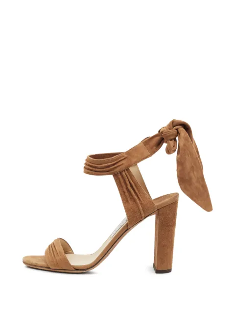Jimmy Choo Pre-Owned Kora ankle-strap sandals Brown 1370094