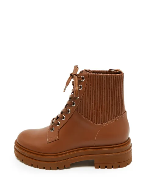 Gianvito Rossi Martis lace-up ankle boots Brown 1382814