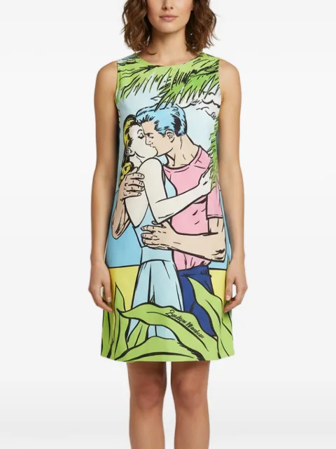 Boutique Moschino sleeveless mini dress Blue 1376837