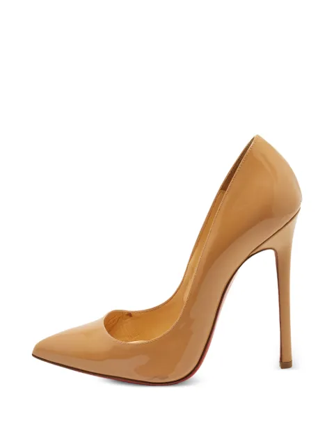 Christian Louboutin Pre-Owned Pigalle pointed-toe pumps Neutrals 1378613