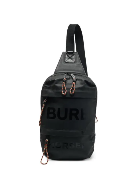 Burberry Pre-Owned Horseferry print backpack Black 1389101