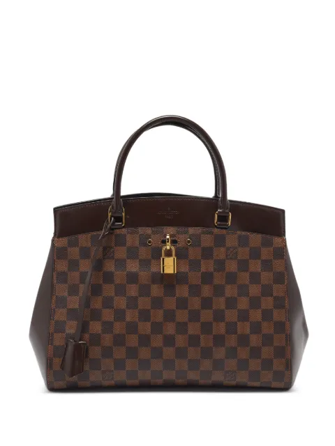 Louis Vuitton Pre-Owned 2015 MM Damier Ebene Rivoli tote bag Brown 1397419