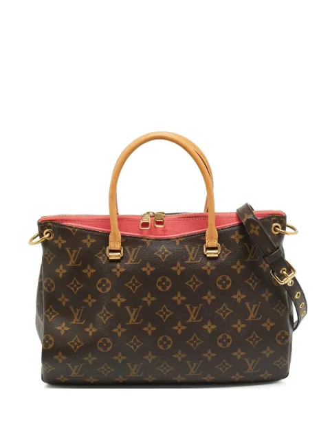 Louis Vuitton Pre-Owned 2015 MM Pallas monogram tote bag Brown 1382857