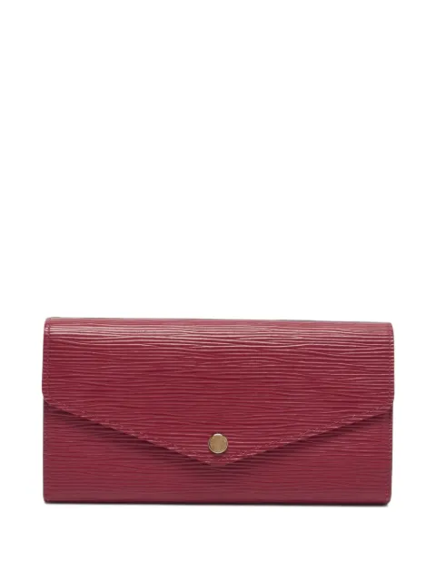 Louis Vuitton Pre-Owned Sarah Epi leather wallet Red 1400822